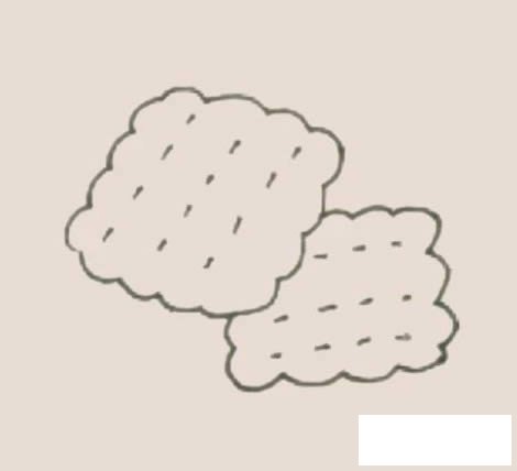 饼干简笔画