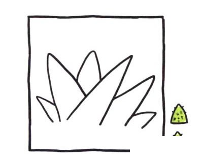 芦荟简笔画图片大全