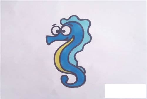 海马简笔画
