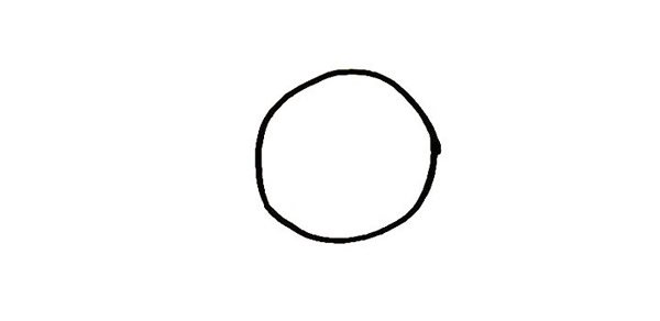 可爱的奶牛简笔画画法