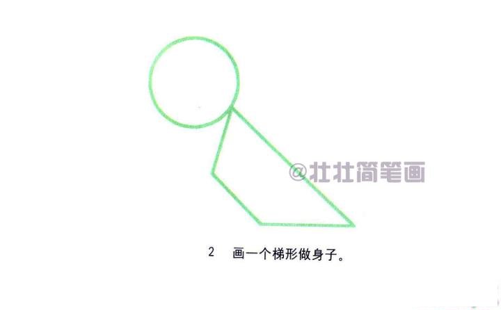 花豹简笔画画法_怎么画花豹的简笔画