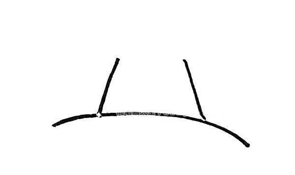 埃菲尔铁塔简笔画