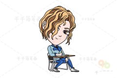 漫威系列人物角色 米歇尔简笔画