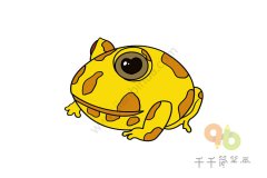 海蟾蜍简笔画 轻松学