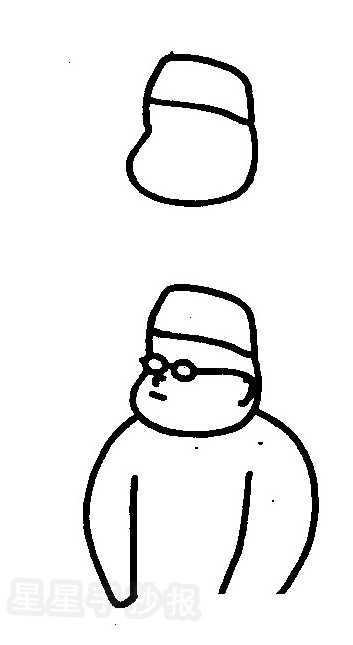 医生简笔画图片
