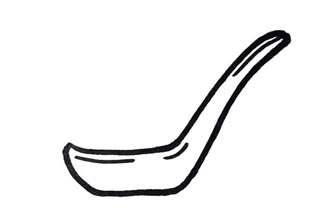 元宵节汤圆简笔画