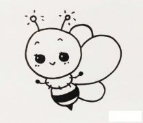 一组卡通昆虫简笔画图片素材