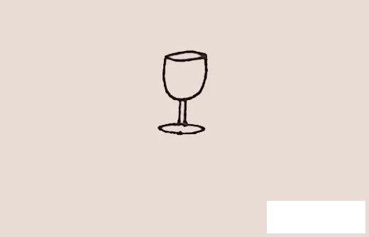 餐桌简笔画