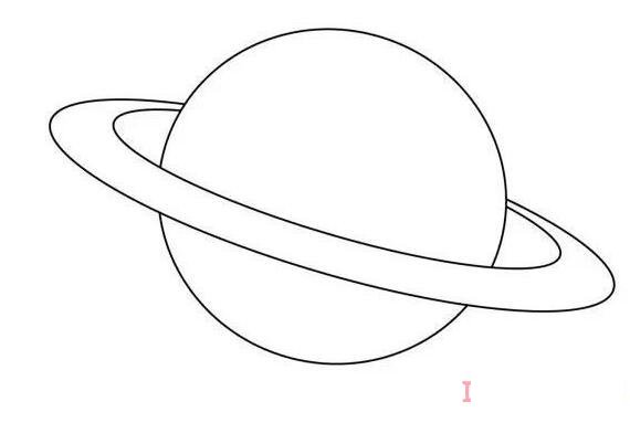 火星怎么画简单易学 火星简笔画图片
