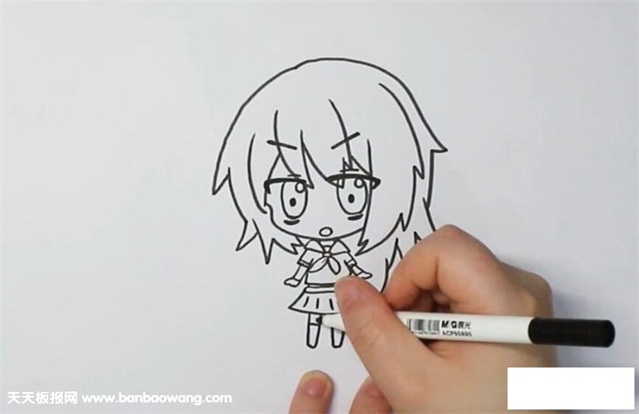 凹凸世界人物Q版简笔画