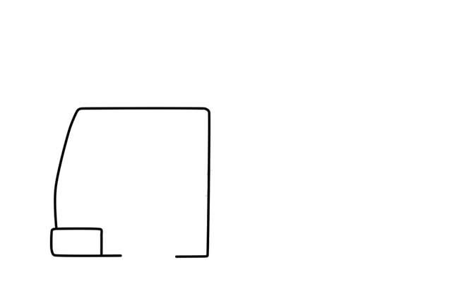 消防车简笔画