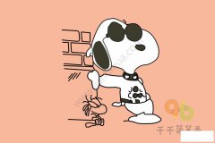 一分钟学会 花生漫画史努比简笔画