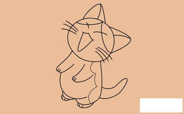小猫简笔画