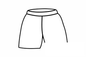 裤子简笔画图片