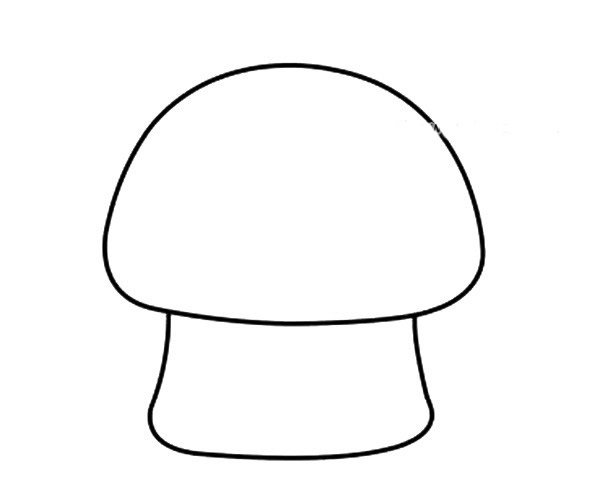 蘑菇屋简笔画