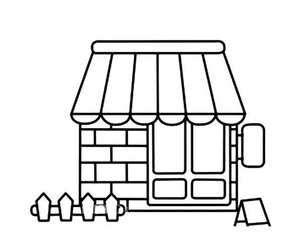 屋外画上装饰物