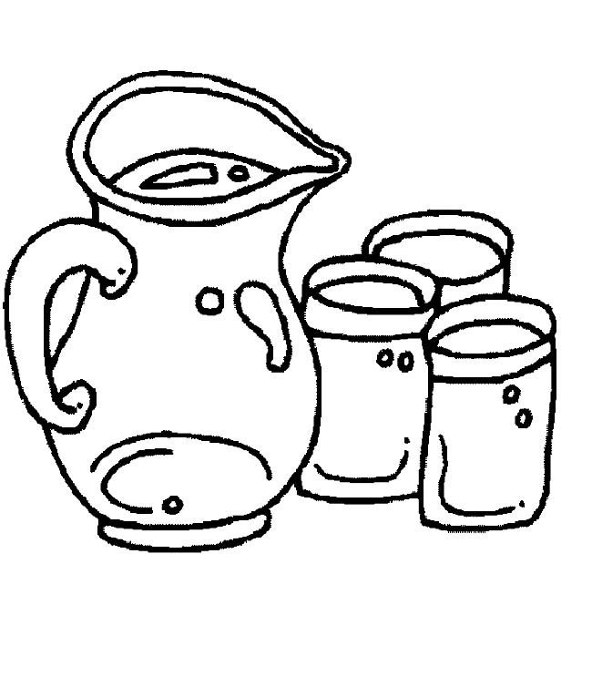 水杯茶具物品简笔画步骤图片大全