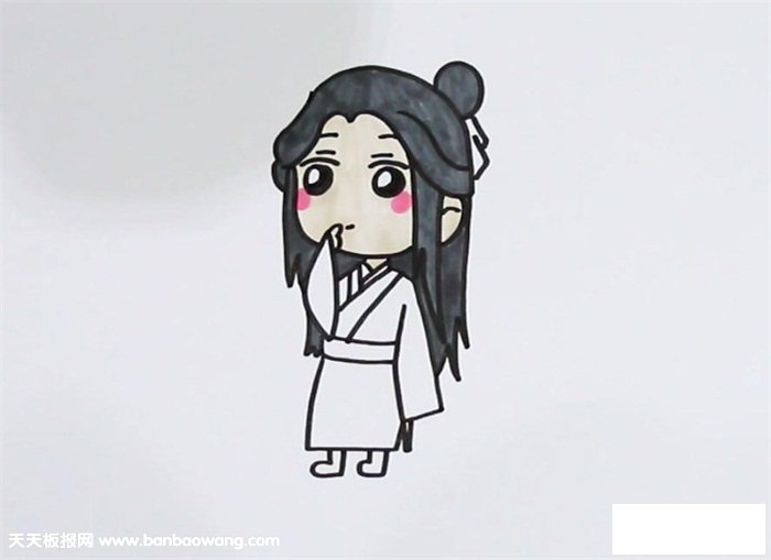 谢怜q版简笔画