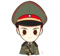 卡通军人涂色怎么画带步骤图 军人简笔画图片