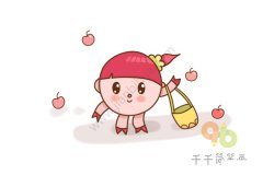 瑞奇宝宝小猪妞妞简笔画步骤图