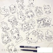 快速学会的简笔画， 简单的小动物简笔画