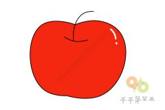 苹果简笔画 轻松学画