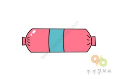 火腿简笔画画法