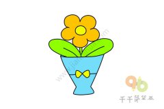 轻松学 花束简笔画