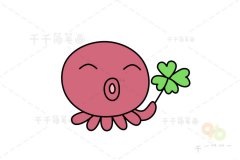 章鱼简笔画如何画