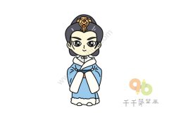 琅琊榜 秦般弱简笔画怎么画