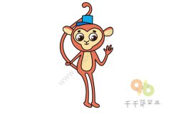 猴子简笔画图片大全