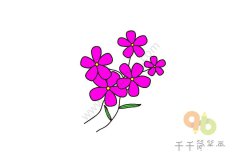 满天星简笔画