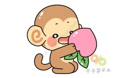 猴子简笔画图片怎么画
