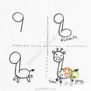 数字简笔画