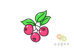 美味的果子简笔画图片