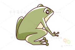 教你画蟾蜍简笔画