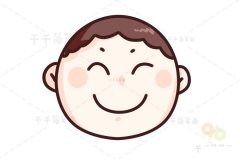 小孩头像简笔画