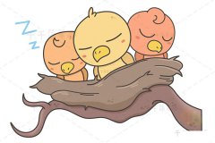 幼儿小鸟简笔画图片