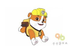 汪汪队立大功之小力简笔画