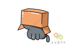 怎么画猫咪简笔画图片