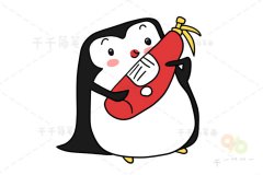 教你画企鹅简笔画图片