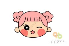 人物头像简笔画教程 一起来画画吧