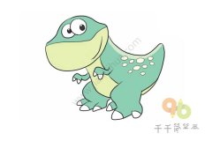 恐龙世界之简单的小恐龙简笔画