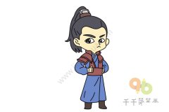 琅琊榜 飞流简笔画如何画