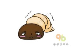 独角仙简笔画步骤图教程
