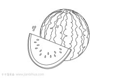 轻松学会西瓜简笔画