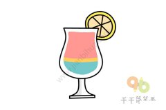 超可爱的饮料简笔画图片大全 简单好画 收藏画起