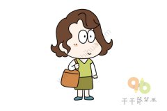 我们这一家 梶井简笔画步骤图