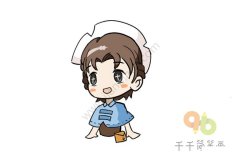 手游游戏 第五人格之求生者医生简笔画