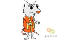 忍者神龟斯普林特简笔画步骤图